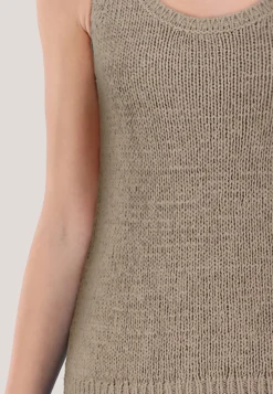 Damen Stricktop mit Baumwolle