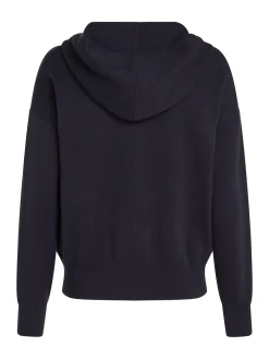 Damen Sweatjacke aus Baumwolle CO JERSEY STITCH Relaxed Fit