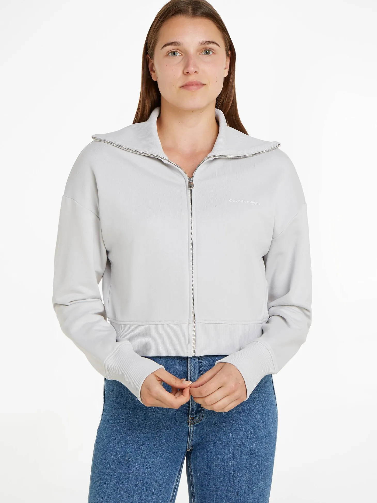Damen Sweatjacke aus Bio-Baumwolle