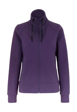 Damen Sweatjacke FLORENCE mit Stehkragen