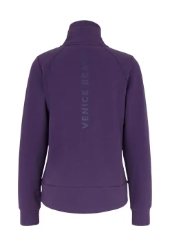 Damen Sweatjacke FLORENCE mit Stehkragen