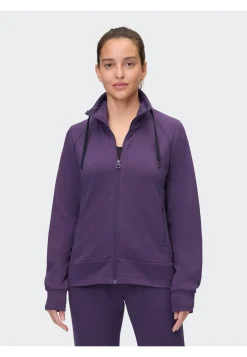 Damen Sweatjacke FLORENCE mit Stehkragen