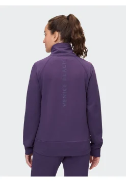 Damen Sweatjacke FLORENCE mit Stehkragen