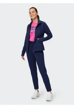 Damen Sweatjacke FLORENCE mit Stehkragen