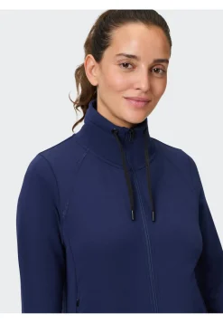 Damen Sweatjacke FLORENCE mit Stehkragen