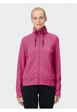 Damen Sweatjacke FLORENCE mit Stehkragen