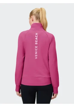 Damen Sweatjacke FLORENCE mit Stehkragen