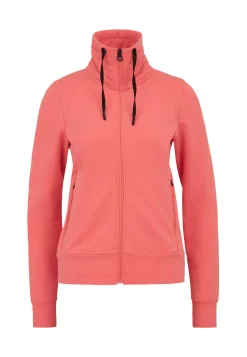 Damen Sweatjacke FLORENCE mit Stehkragen