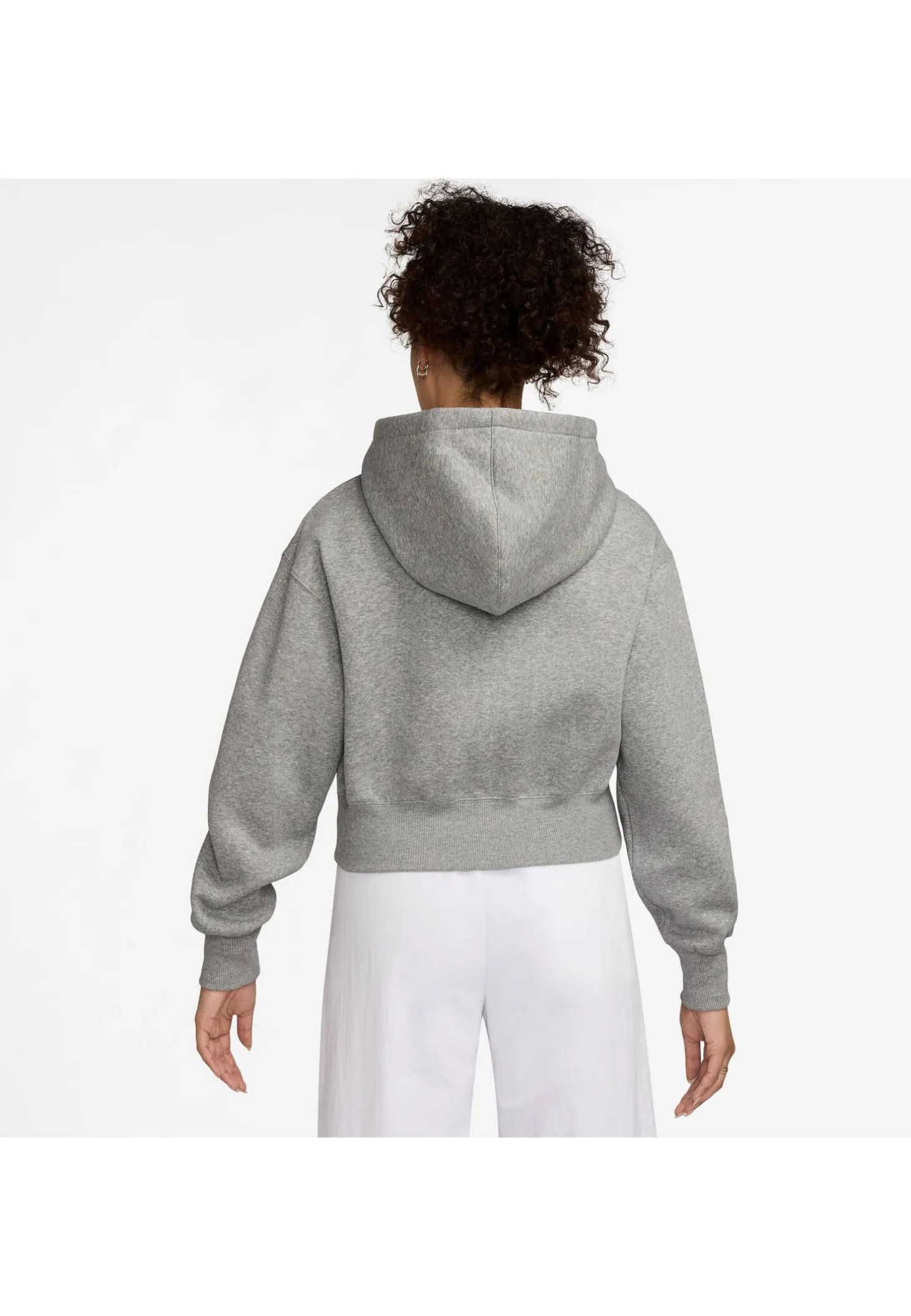 Damen Sweatjacke mit Kapuze PHOENIX FLEECE Cropped Fit