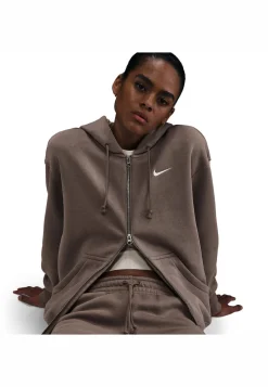 Damen Sweatjacke PHOENIX mit Kapuze Oversized Fit