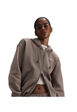 Damen Sweatjacke PHOENIX mit Kapuze Oversized Fit