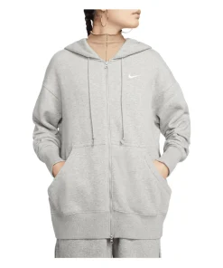 Damen Sweatjacke PHOENIX mit Kapuze Oversized Fit