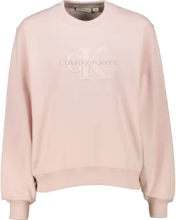 Damen Sweatshirt CHENILLE MONOLOGO Relaxed Fit