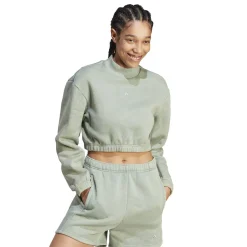 Damen Sweatshirt Cropped