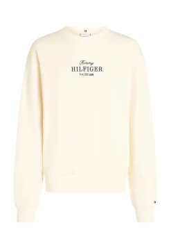 Damen Sweatshirt mit Logostickerei