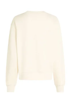 Damen Sweatshirt mit Logostickerei