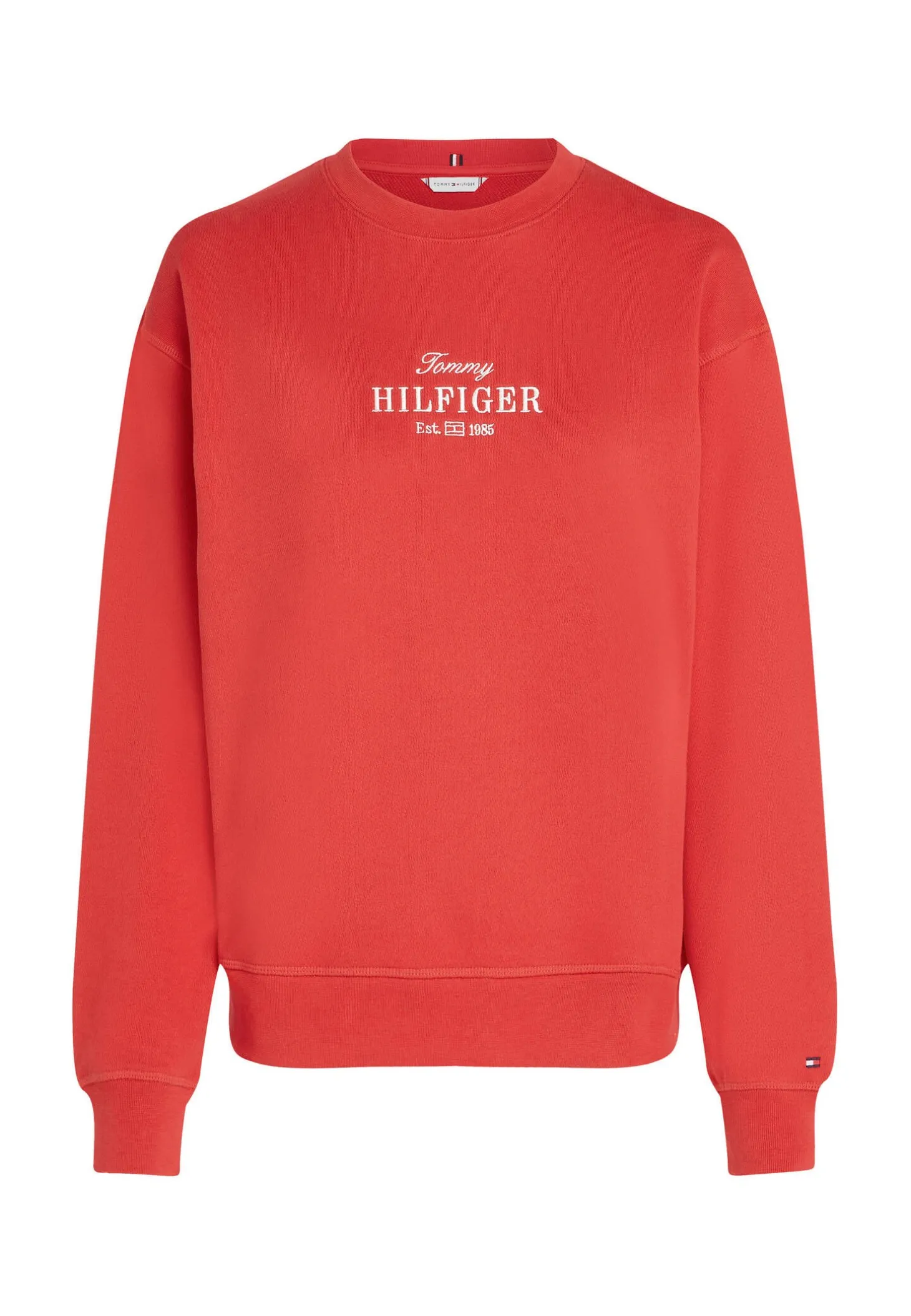 Damen Sweatshirt mit Logostickerei