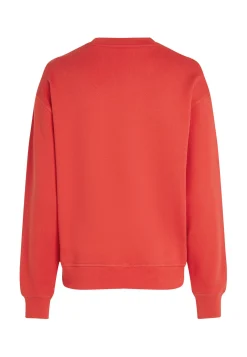 Damen Sweatshirt mit Logostickerei