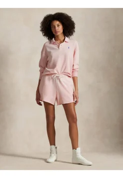 Damen Sweatshirt mit Polokragen