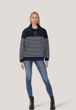 Damen Sweatshirt mit Reißverschluss