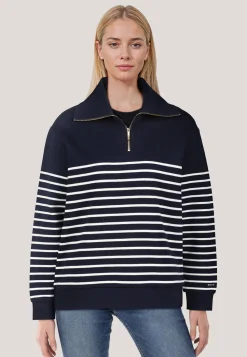 Damen Sweatshirt mit Reißverschluss