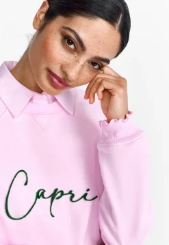 Damen Sweatshirt mit Schriftzug