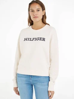 Damen Sweatshirt REG MONOTYPE EMB