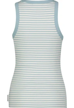 Damen Tanktop aus geripptem Jersey Slim Fit