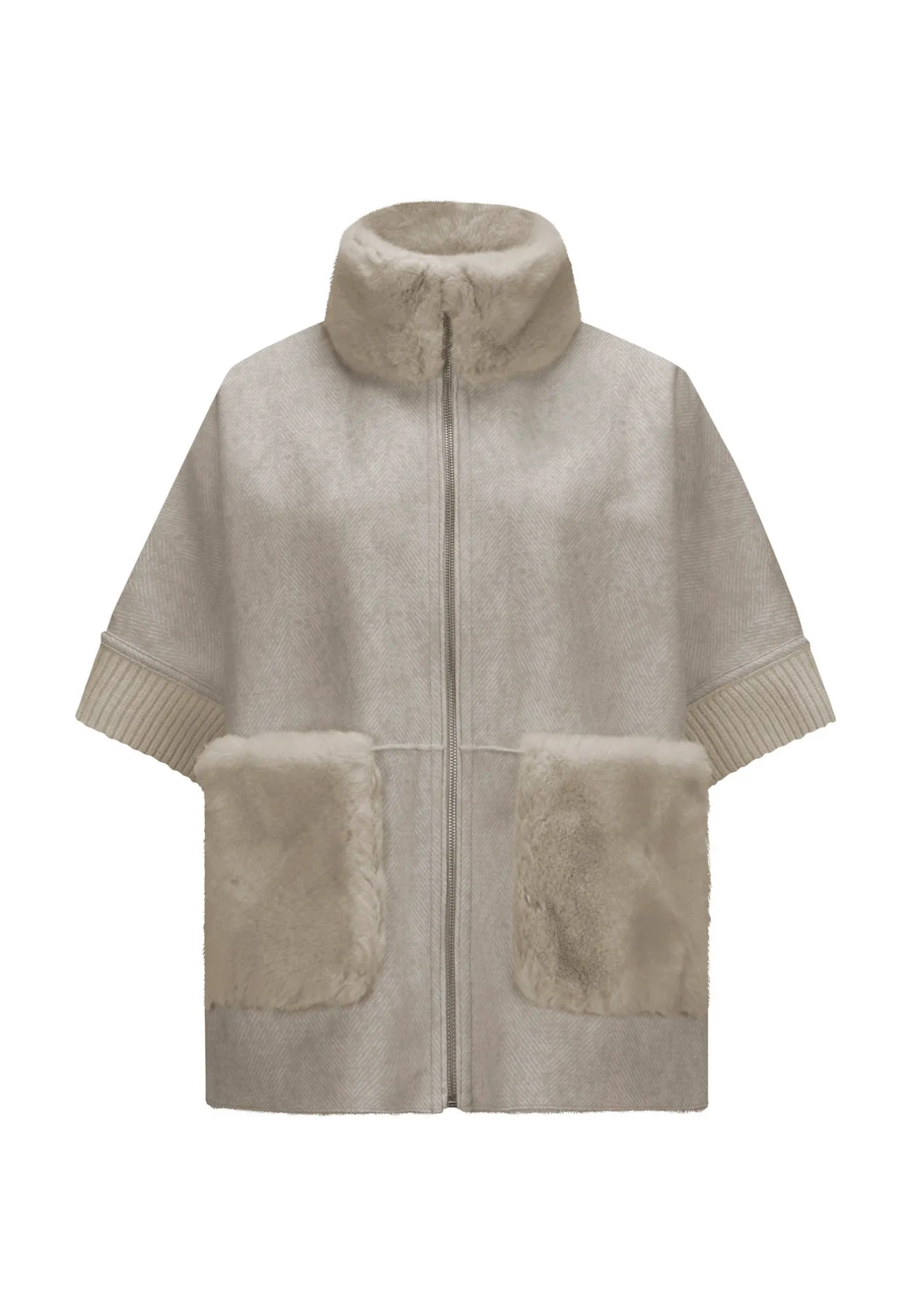 Damen Teddyweste zum Wenden MSAUDREY