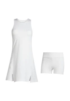 Damen Tenniskleid mit Innenshorts CLUB DRESS CLIMACOOL