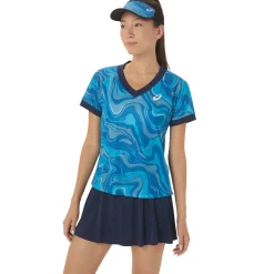 Damen Tennisshirt MATCH GRAPHIC