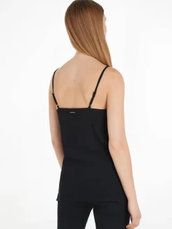 Damen Top CRINKLED JERSEY CAMI TOP