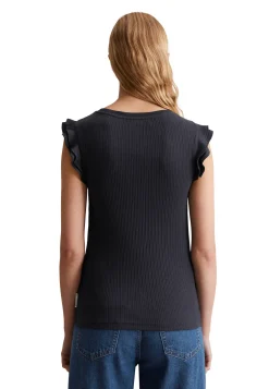 Damen Top mit Volants