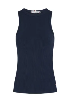 Damen Top RIB TANK Slim fit