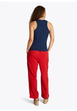 Damen Top RIB TANK Slim fit