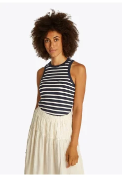 Damen Top RIB TANK Slim fit