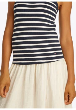 Damen Top RIB TANK Slim fit