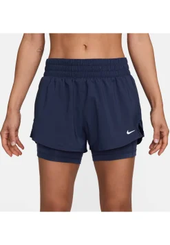 Damen Trainingsshorts NIKE ONE DRI-FIT MID RISE 3in 2in1 Regular Fit