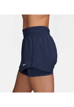 Damen Trainingsshorts NIKE ONE DRI-FIT MID RISE 3in 2in1 Regular Fit