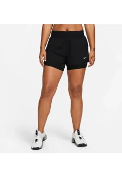 Damen Trainingsshorts NIKE ONE DRI-FIT MID RISE 3in 2in1 Regular Fit