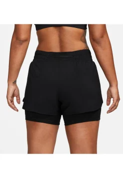 Damen Trainingsshorts NIKE ONE DRI-FIT MID RISE 3in 2in1 Regular Fit