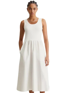 Damen Trägerkleid mit Baumwoll-Popelinerock