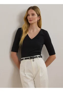 Damen T-Shirt aus Baumwollstretch