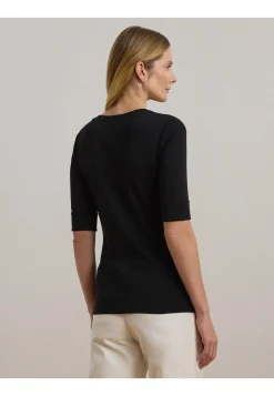 Damen T-Shirt aus Baumwollstretch