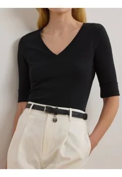 Damen T-Shirt aus Baumwollstretch