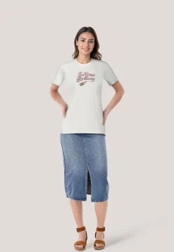 Damen T-Shirt aus Baumwoll-Jersey DAMACIA_5