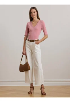 Damen T-Shirt aus Baumwollstretch