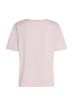 Damen T-Shirt aus Bio-Baumwolle SLUB CROP V-NK