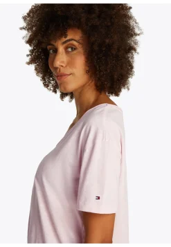 Damen T-Shirt aus Bio-Baumwolle SLUB CROP V-NK