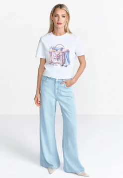 Damen T-Shirt aus Bio-Baumwolle BEACH BASKET